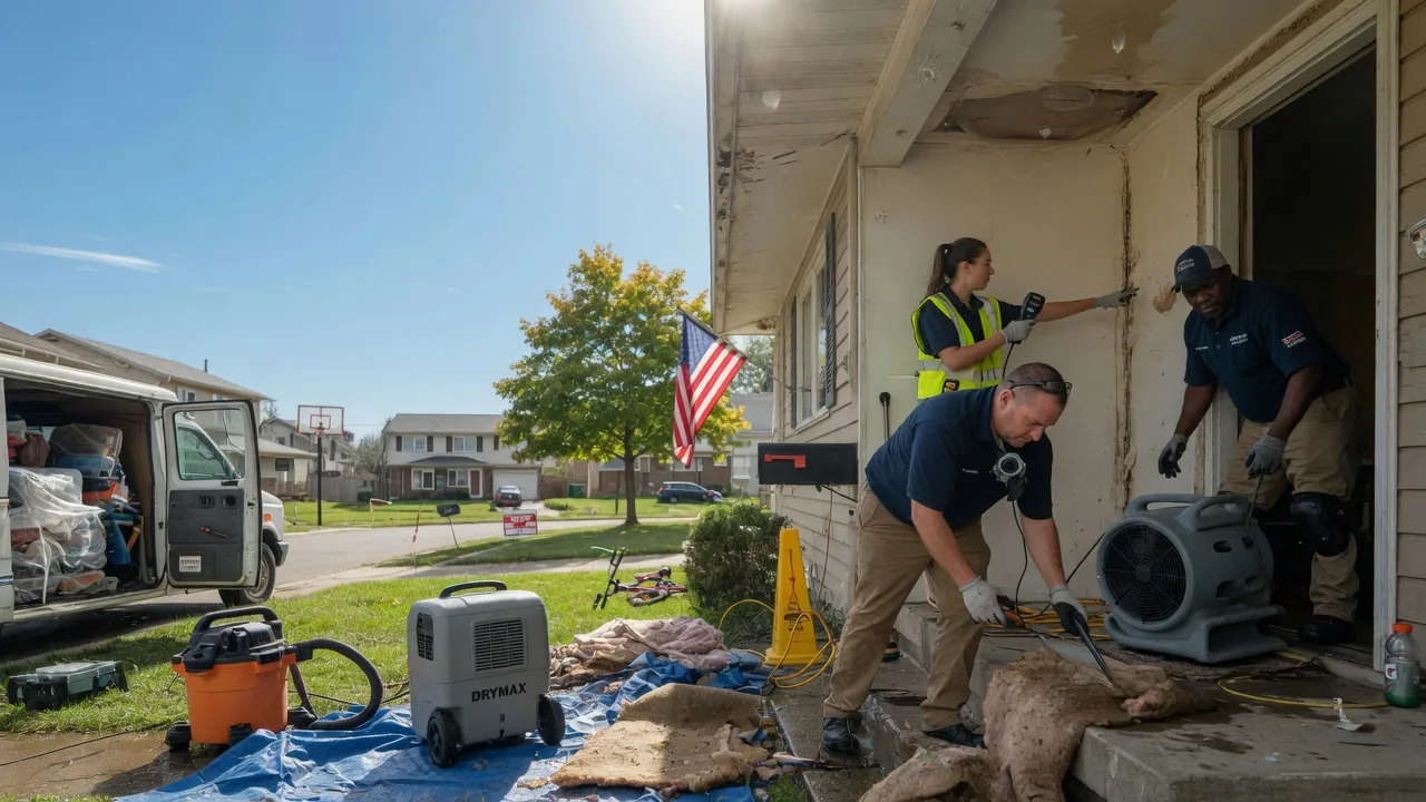 Water Damage Restoration in Point, TX near me